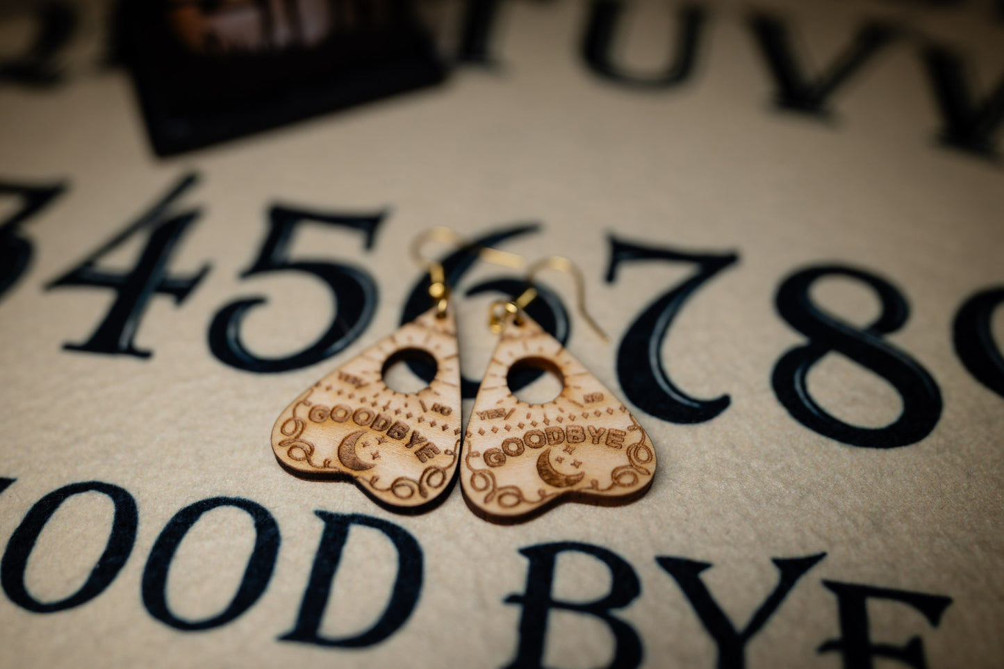Ouija Plachette Earrrings