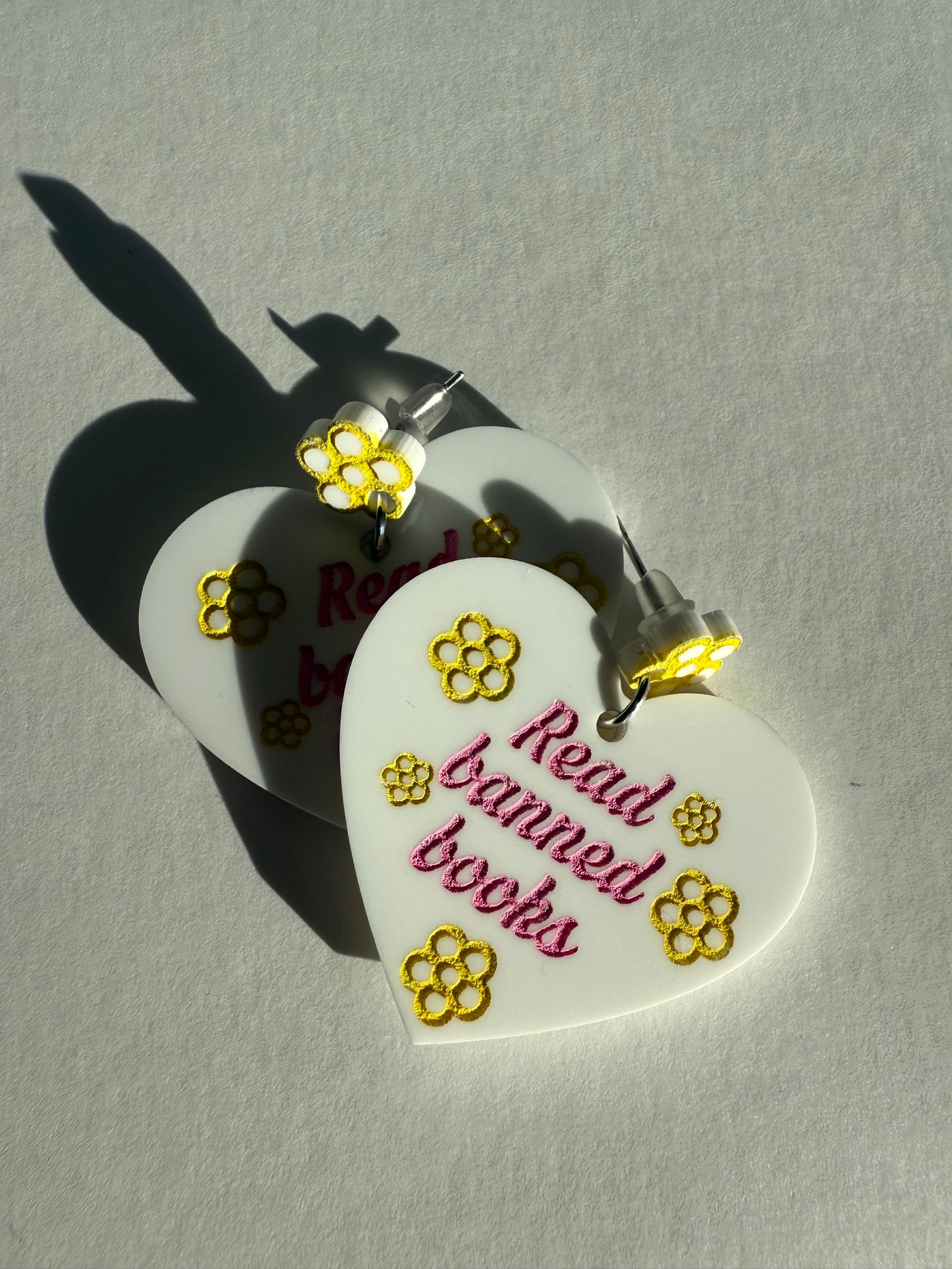 Book Lover Earrings/Pins
