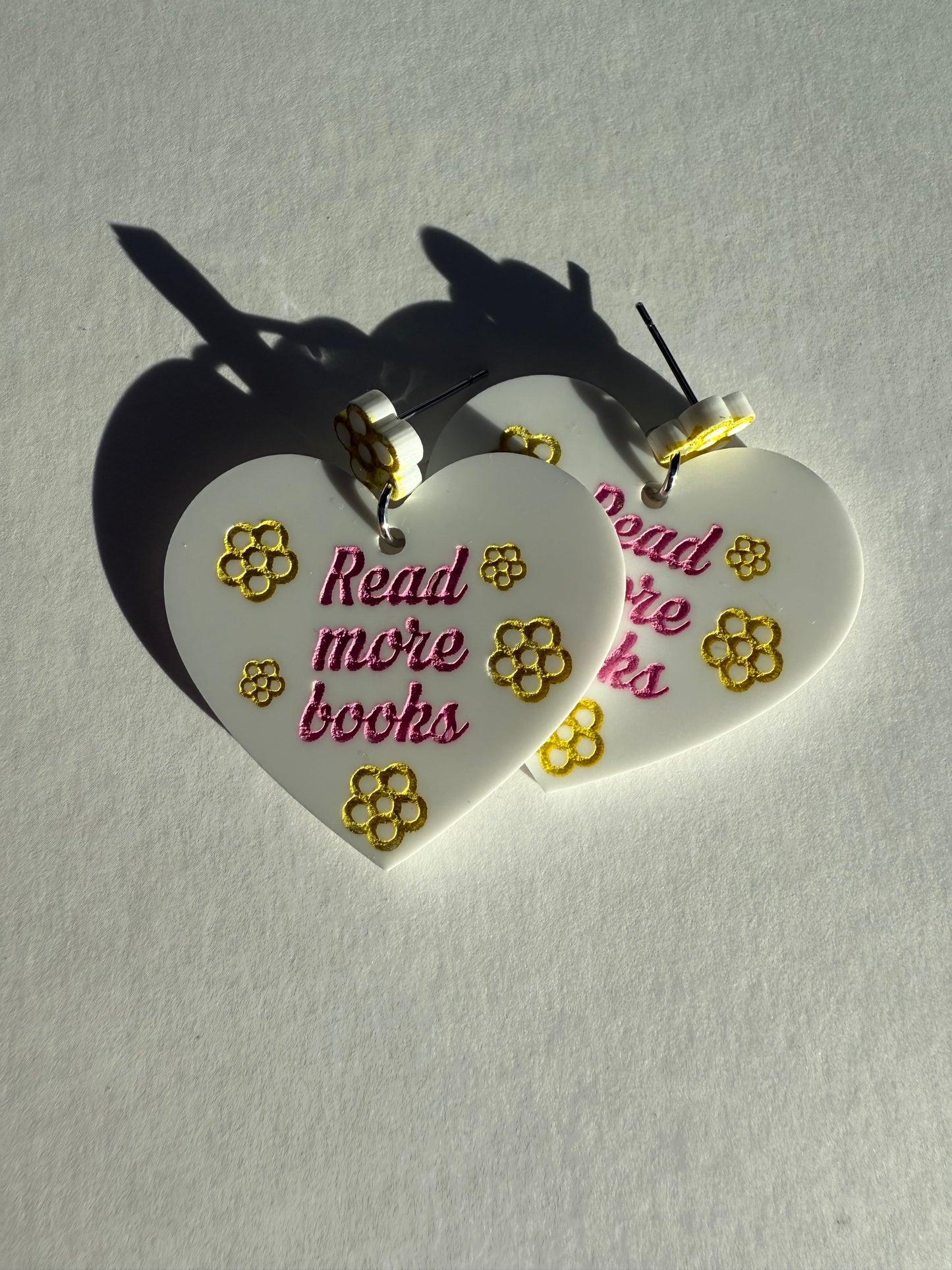 Book Lover Earrings/Pins