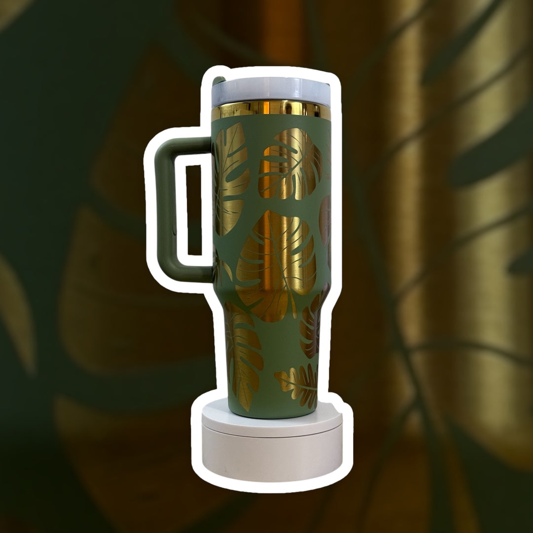 Monstera Tumbler