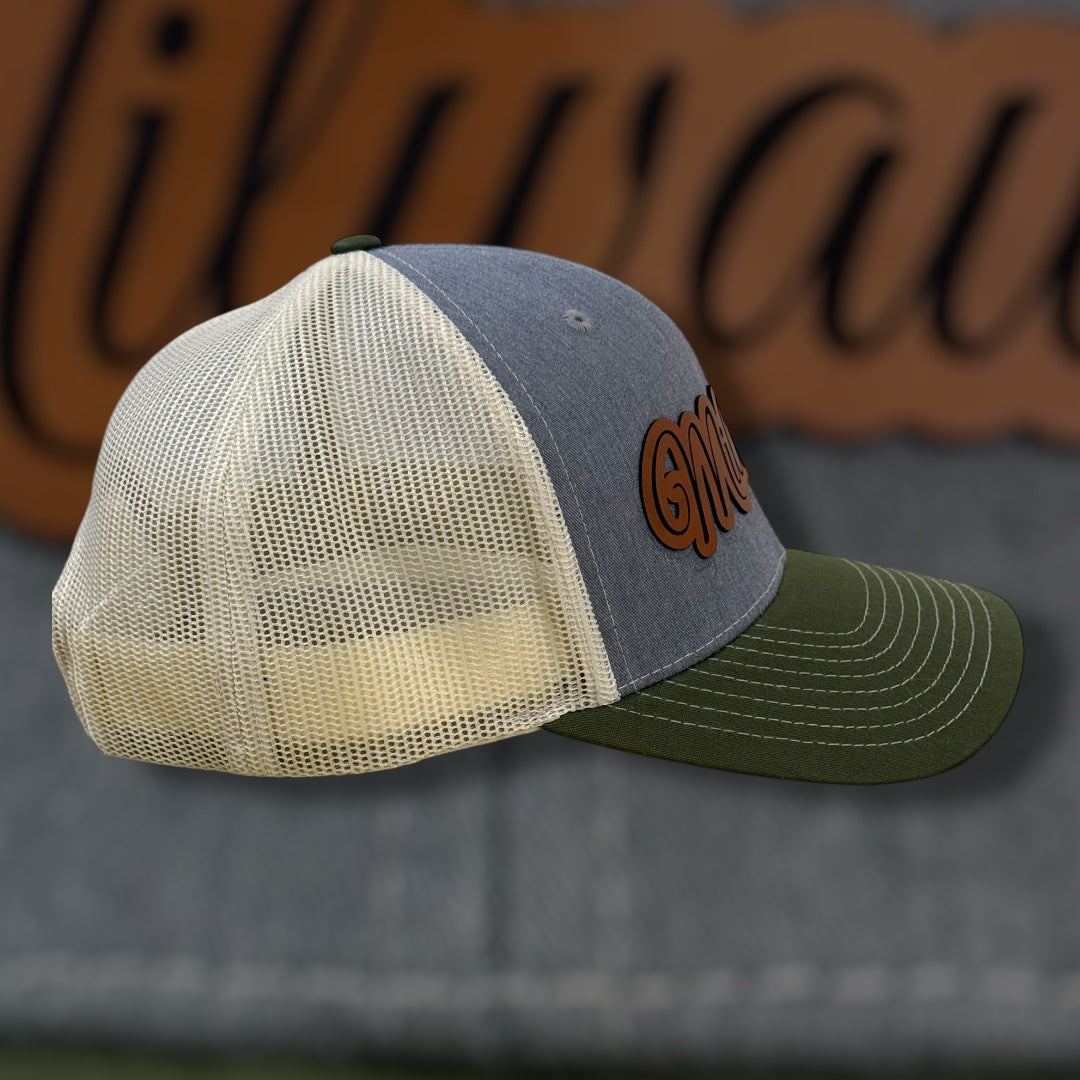 HLC Milwaukee Leather Patch Snapback