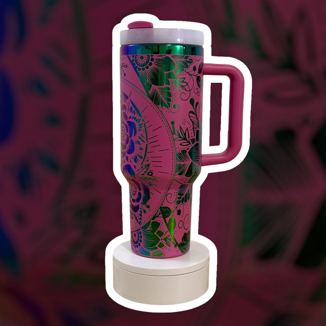 Skull Mandala Tumbler