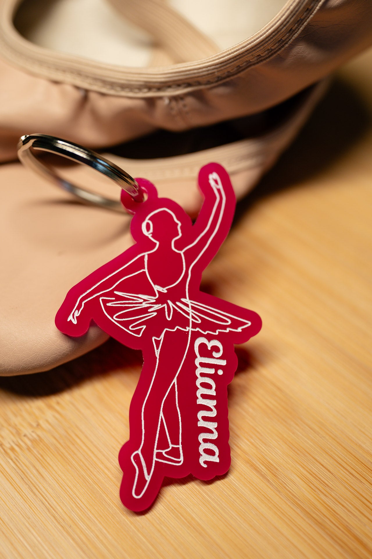 Ballet Dancer Bag Tag