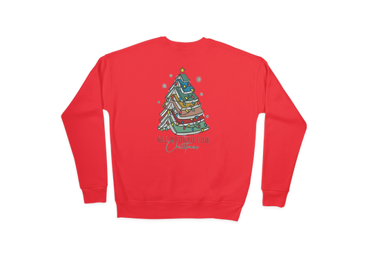 All Booked For Christmas Sweatshirt