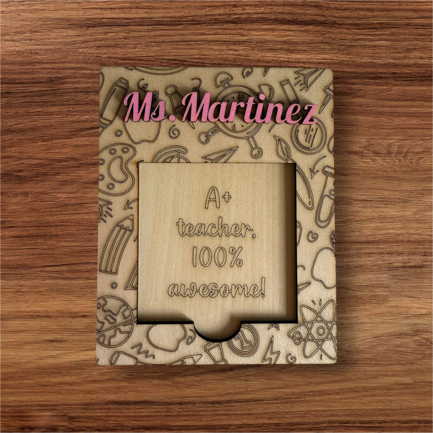 Teacher Post It Holder