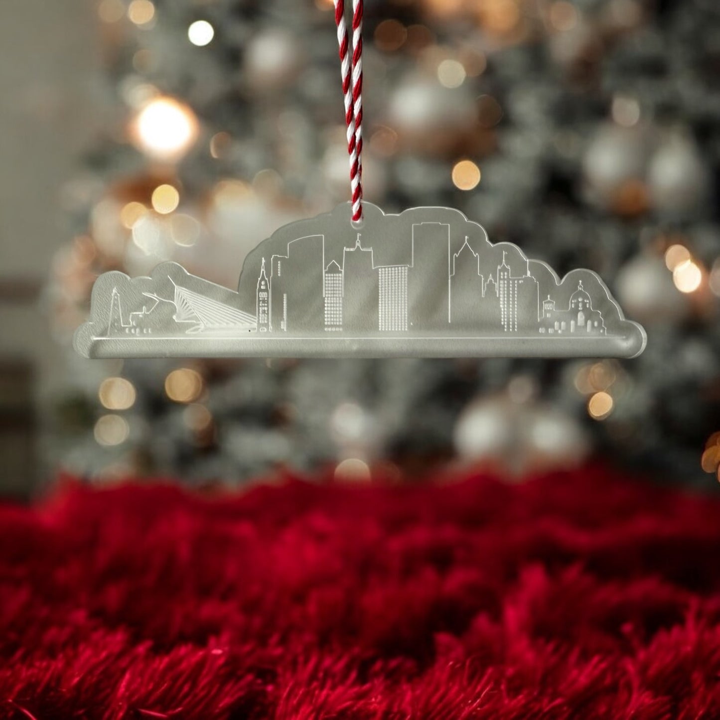 MKE Skyline Ornament